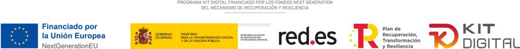 Cartel informativo del programa Kit Digital financiado por la Unión Europea